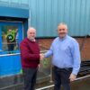 Ian Brown, new contracts manager is pictured with managing director, Andy Walker